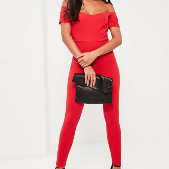 NWT Missguided Red Jumpsuit US 6, Price not firm - Picture 2 of 3